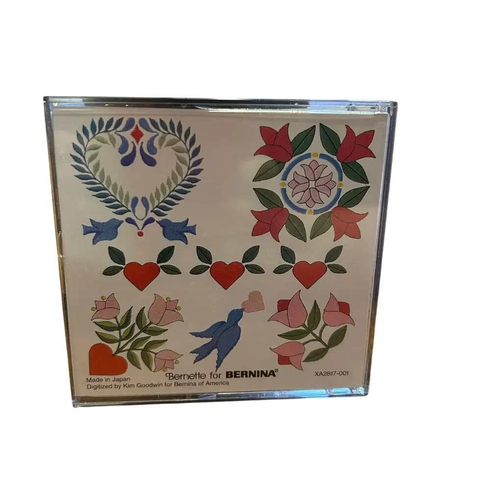 Bernina Quilting Collection No. 103 Embroidery Card Baby Lock Brother Simplicity